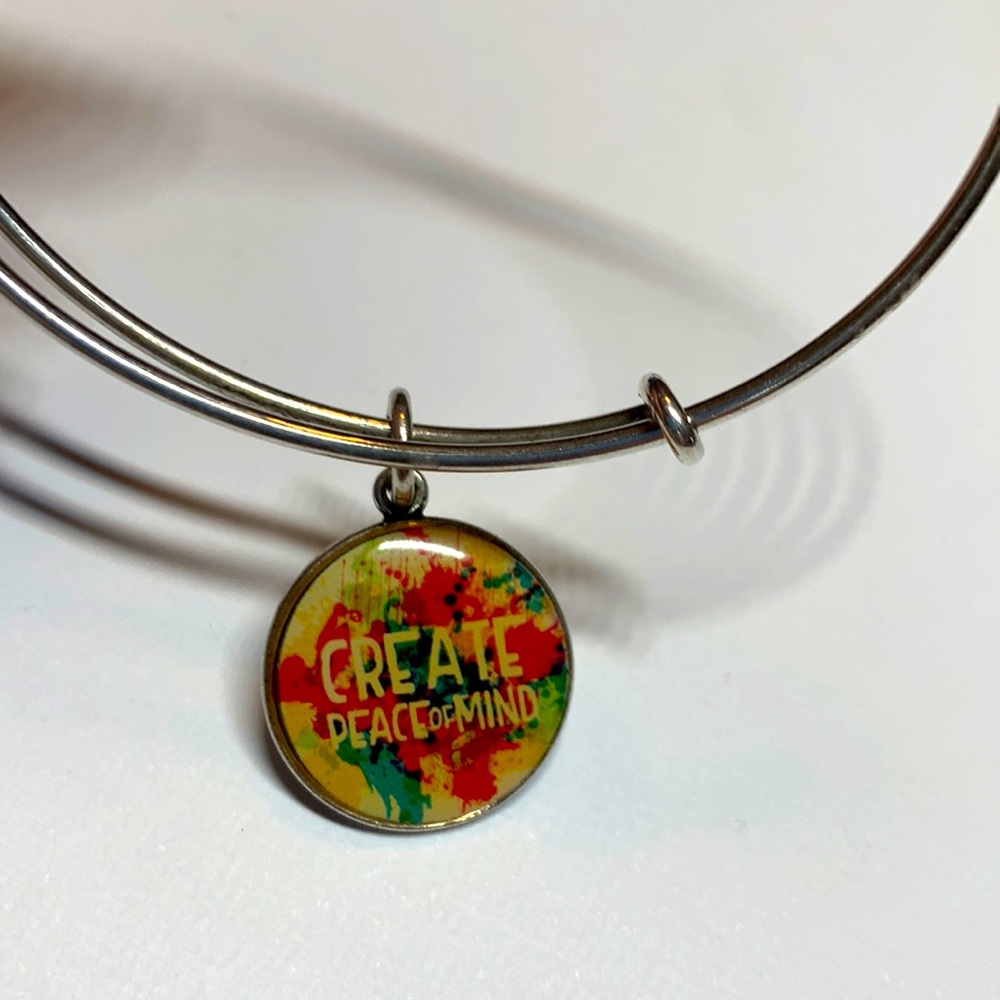 3/$20 Alex and Ani Create Peace of Mind bracelet
